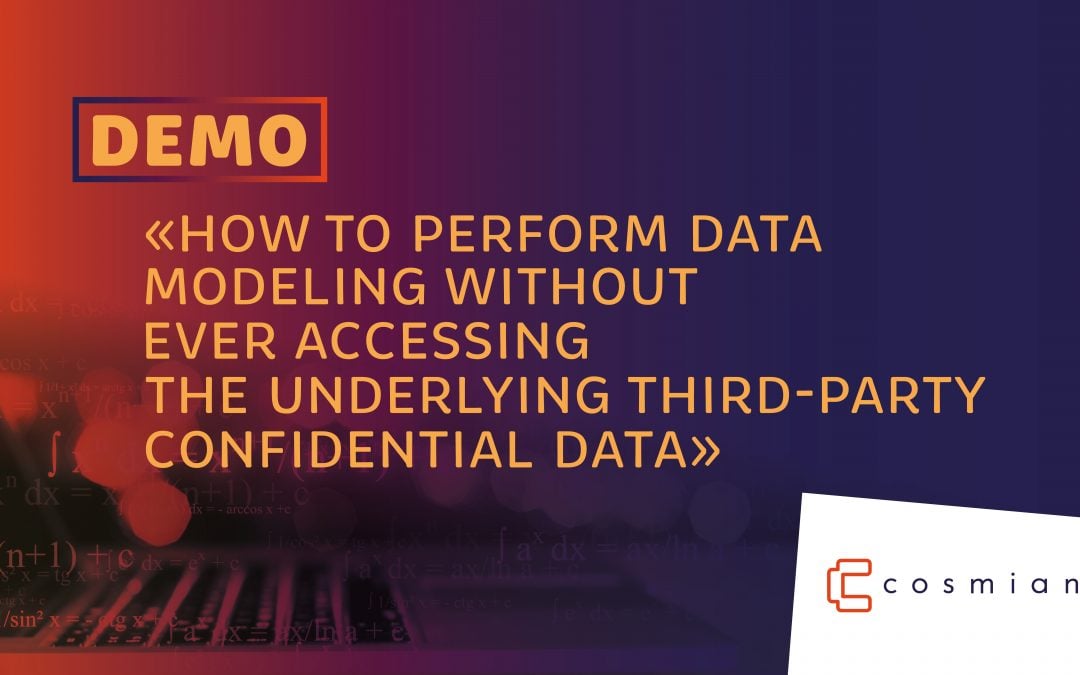 CryptoTuto#2: How to perform data modeling without ever accessing the underlying third-party confidential data.