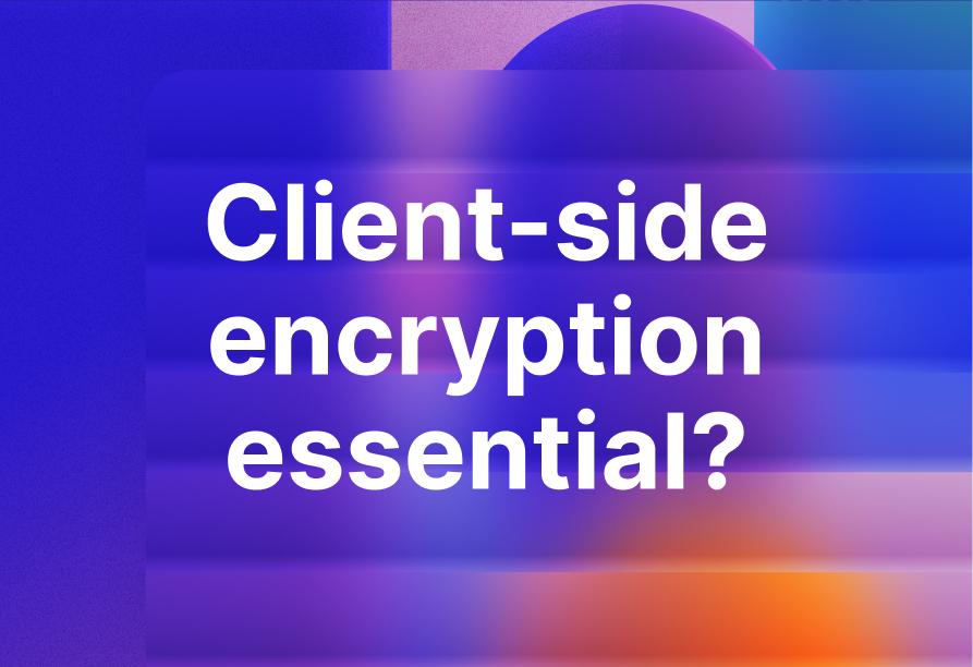 Why is client-side encryption essential for businesses?