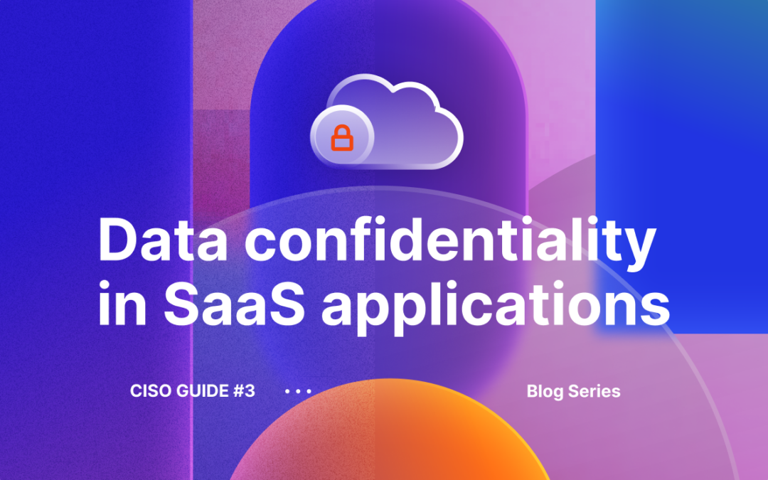 How to guarantee the confidentiality of your data in third-party SaaS applications?